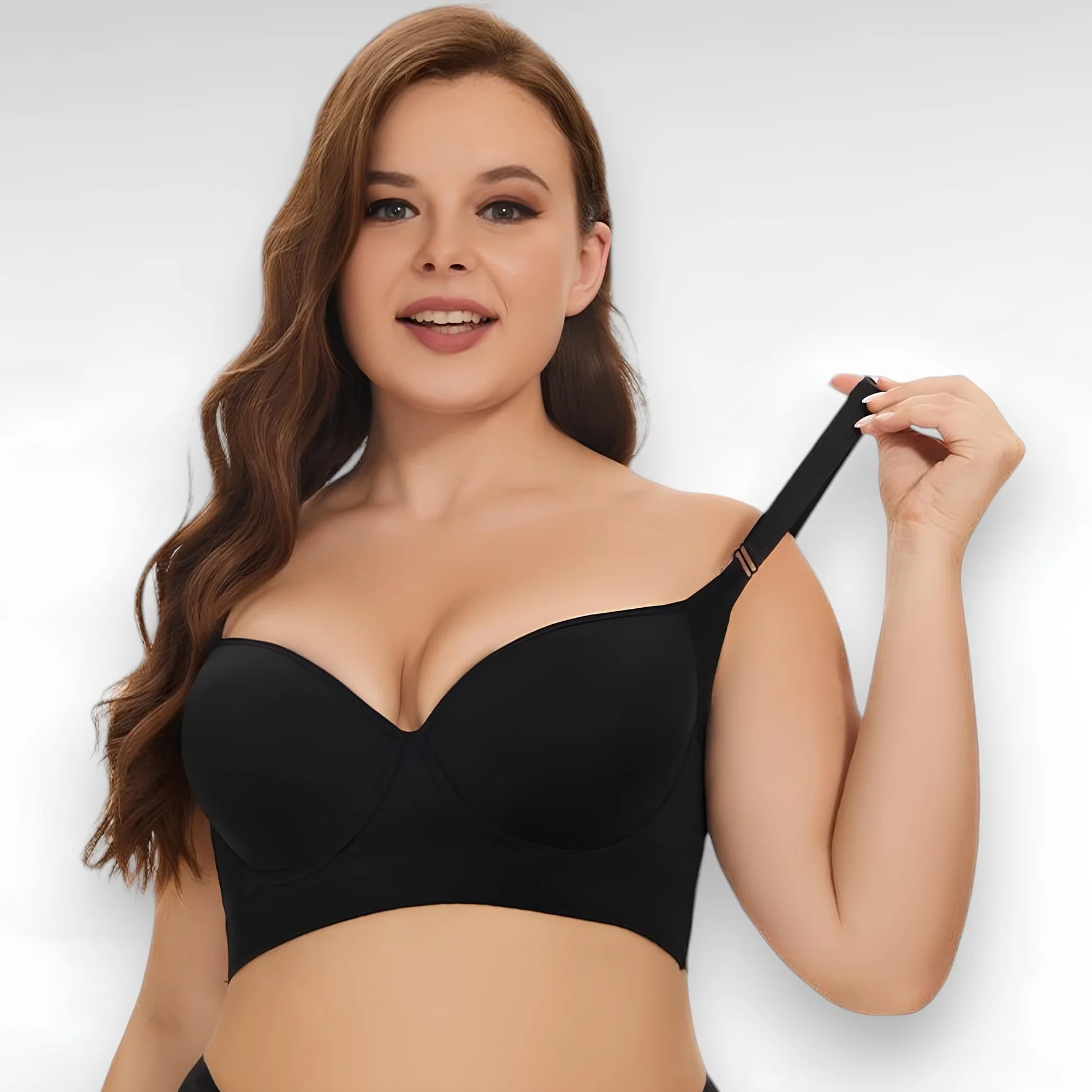 Luna is 5'6" 138 lbs and wearing size 34C